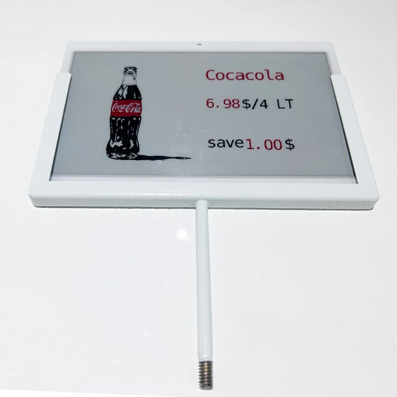 7.3 Pouce électronique étiquette ti ngere ti wen Vis Montage Coca-cola Style