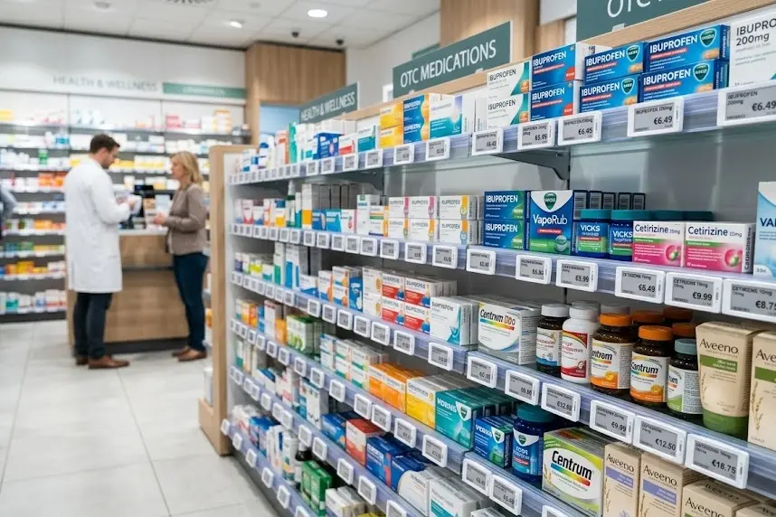 A-étiquette ti étagère électronique ti pharmacie: sarango ye alingbi na ni, s...