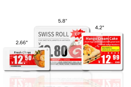 the workhorse E-ink labels (2.66″ to 7.3″) the workhorse E-ink labels (2.66″ to 7.3″)