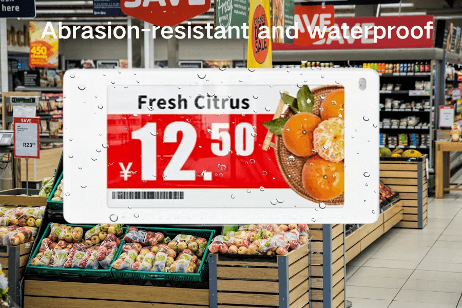 Abrasion-resistant and waterproof ESL Abrasion-resistant and waterproof ESL